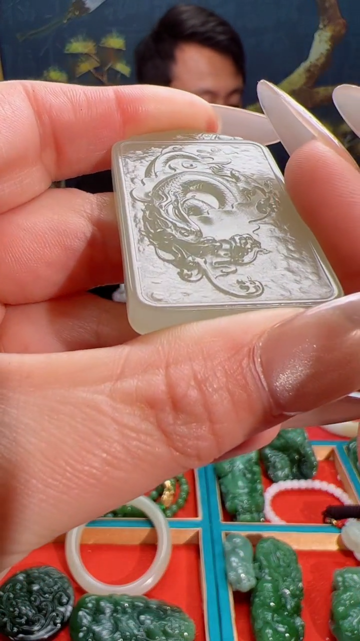 【闪购商品】和田玉吊坠未镶嵌1