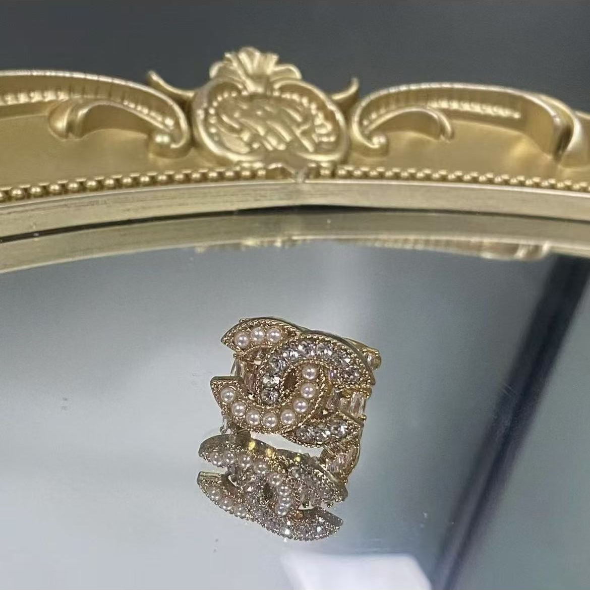 95新 Chanel/香奈儿 零件改款/乱乱子中古/戒指/76939不支持鉴定