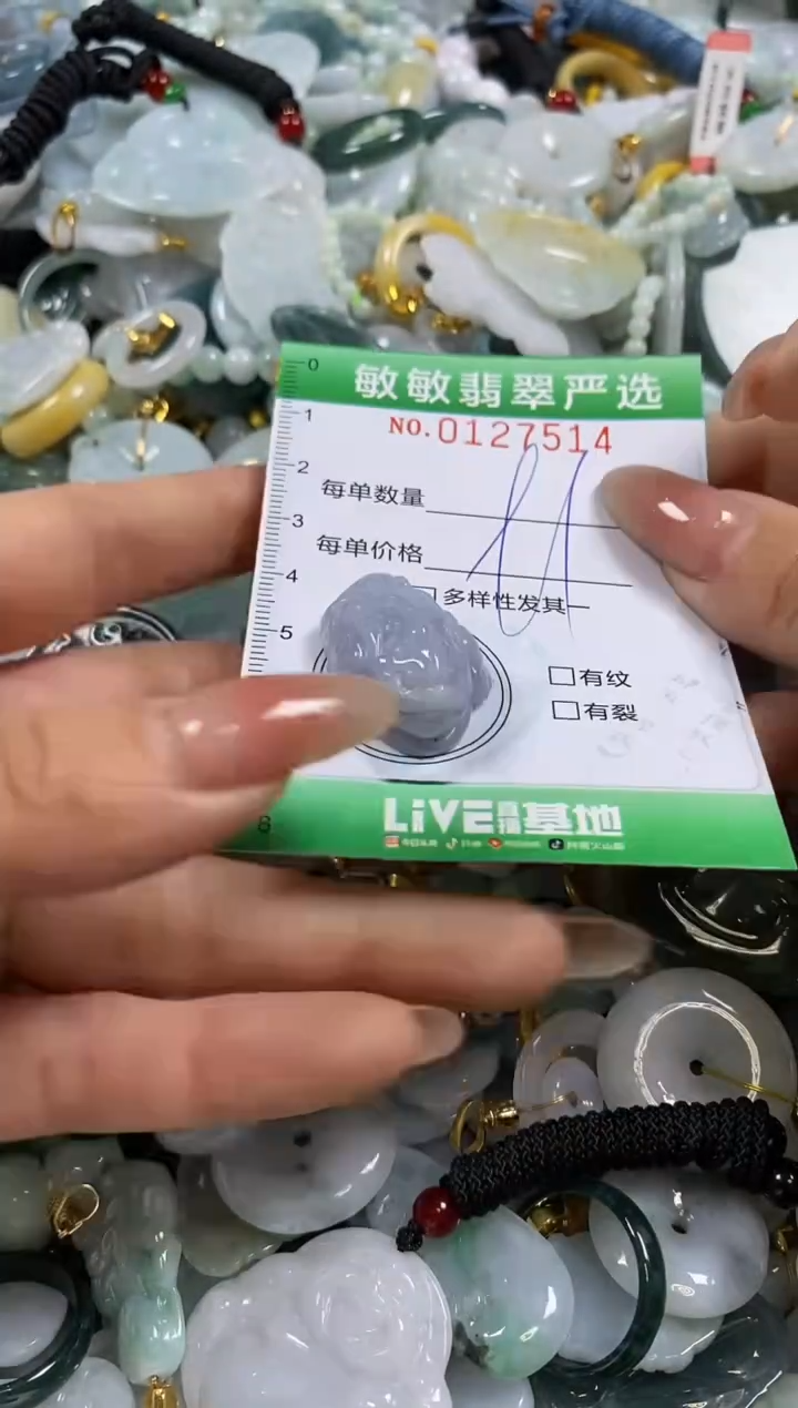 【闪购商品】翡翠颈饰未镶嵌闪购0127514