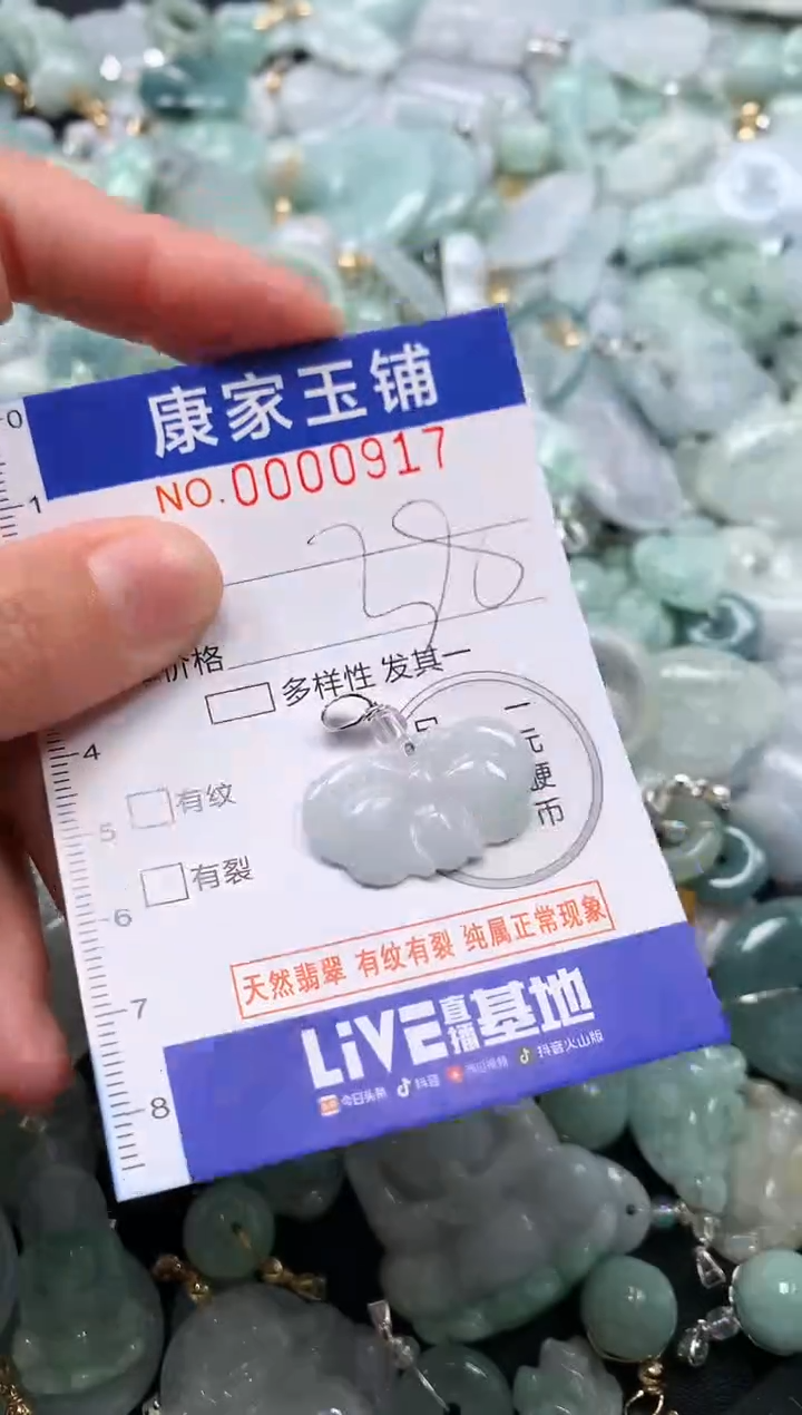 颈饰未镶嵌翡翠917