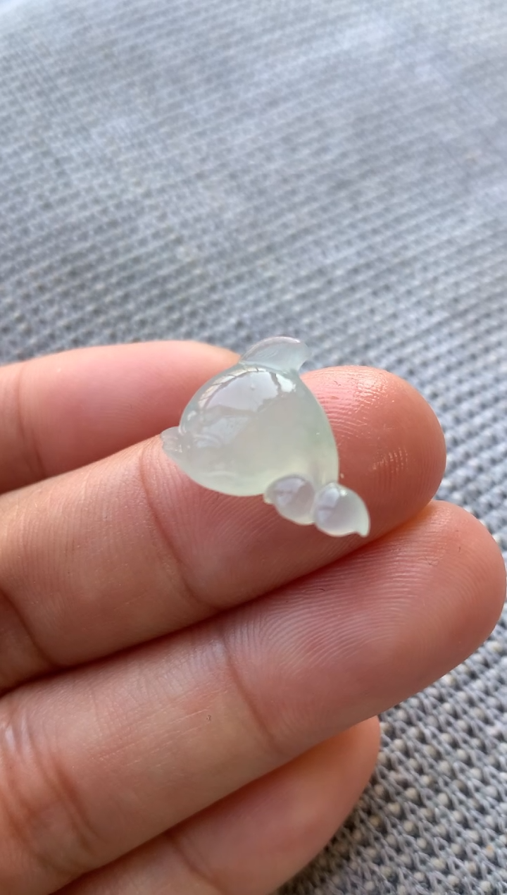 【闪购商品】定制翡翠未镶嵌海豚260+26