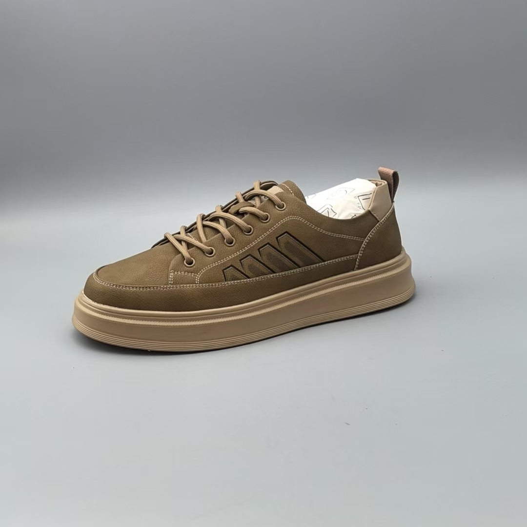 （孤品微瑕介意勿拍）新款轻质厚底系带男士皮鞋休闲鞋 699