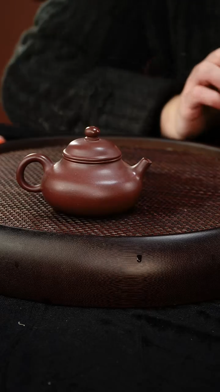 茶壶紫砂容天 天青泥