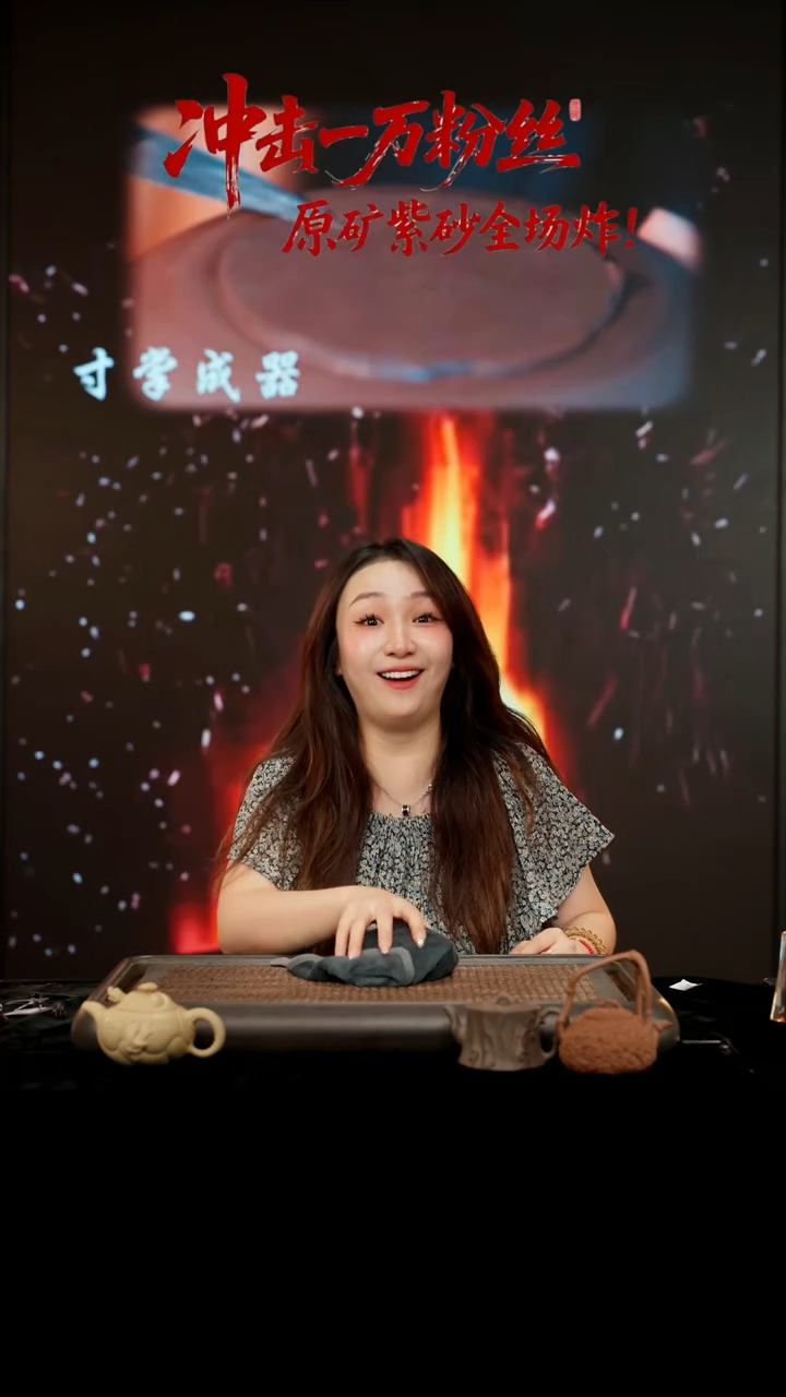 茶壶紫砂朱泥扁樱茶壶