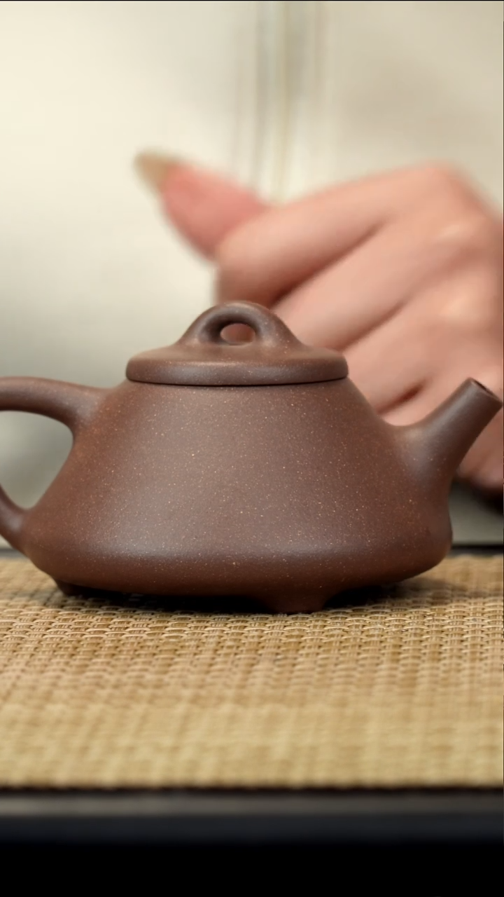 【闪购商品】紫砂茶壶天青子冶石瓢