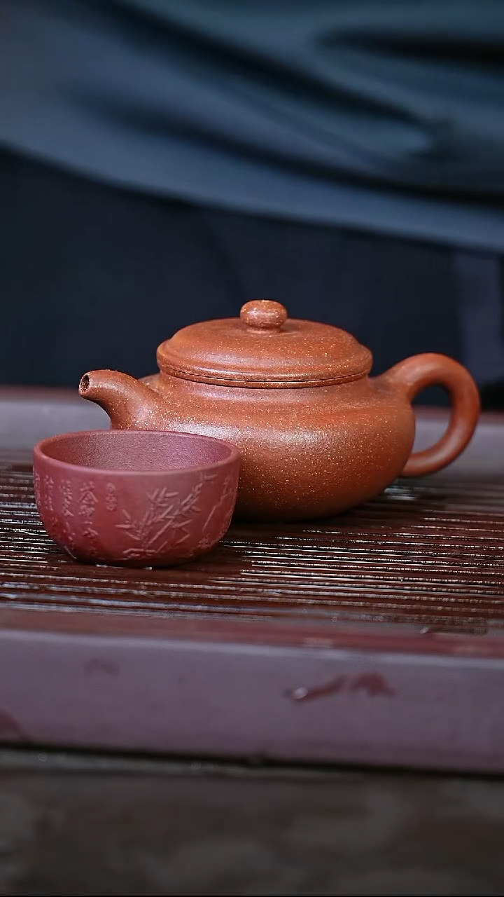 紫砂建工仿古紫砂