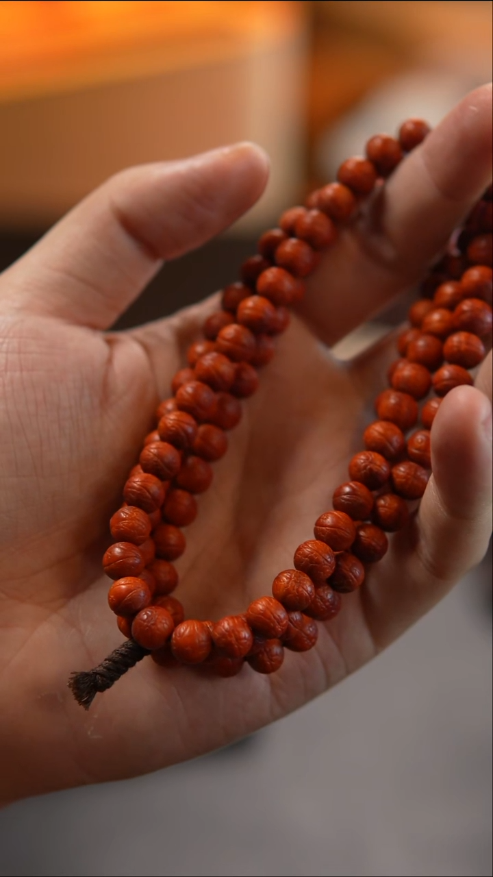 手串/手链小叶紫檀8mm36颗紫檀凤眼