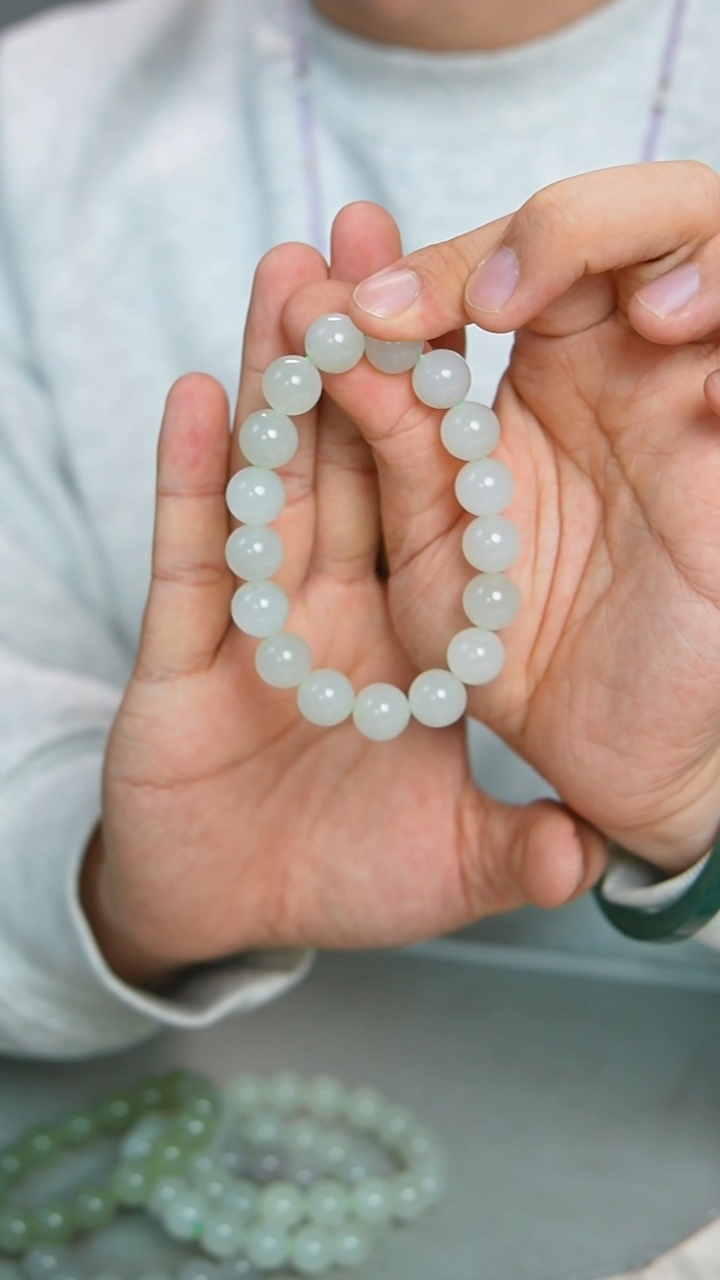 【闪购商品】和田玉手串未镶嵌12mm手串/GG/1