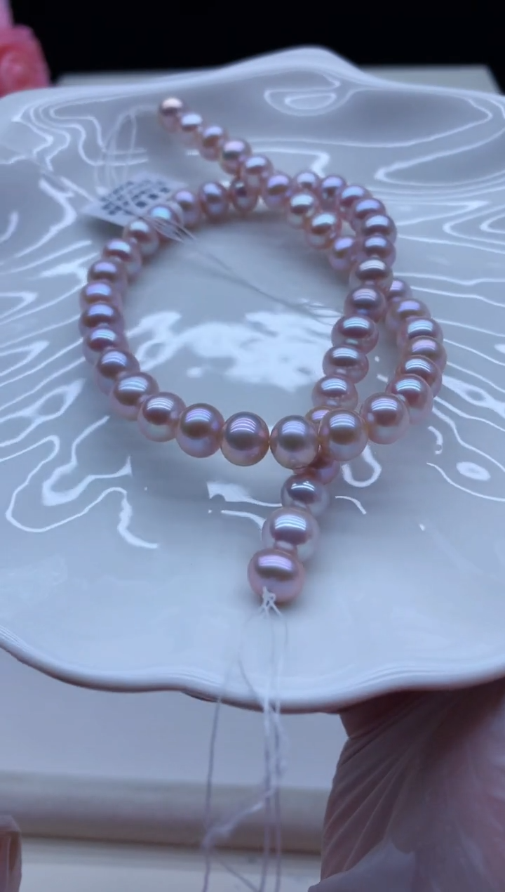 【闪购商品】淡水珍珠颈饰未镶嵌淡水珍珠项链多样性发其一