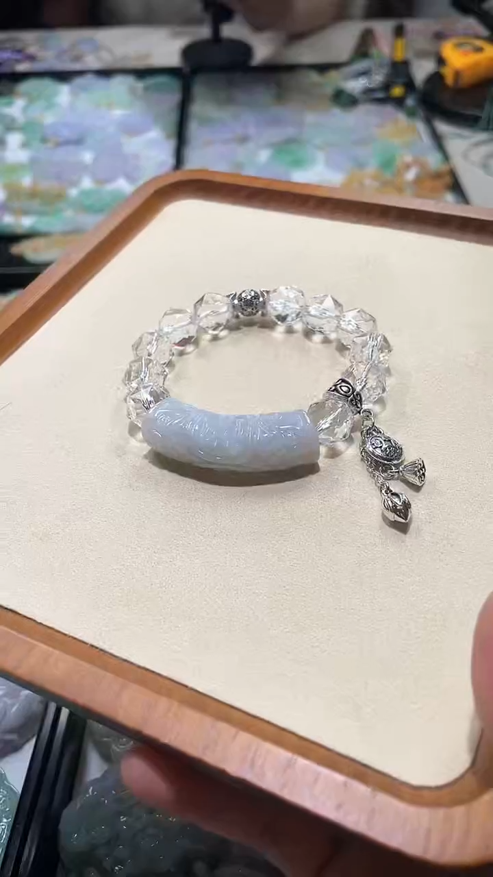 【闪购商品】翡翠手链未镶嵌手牌