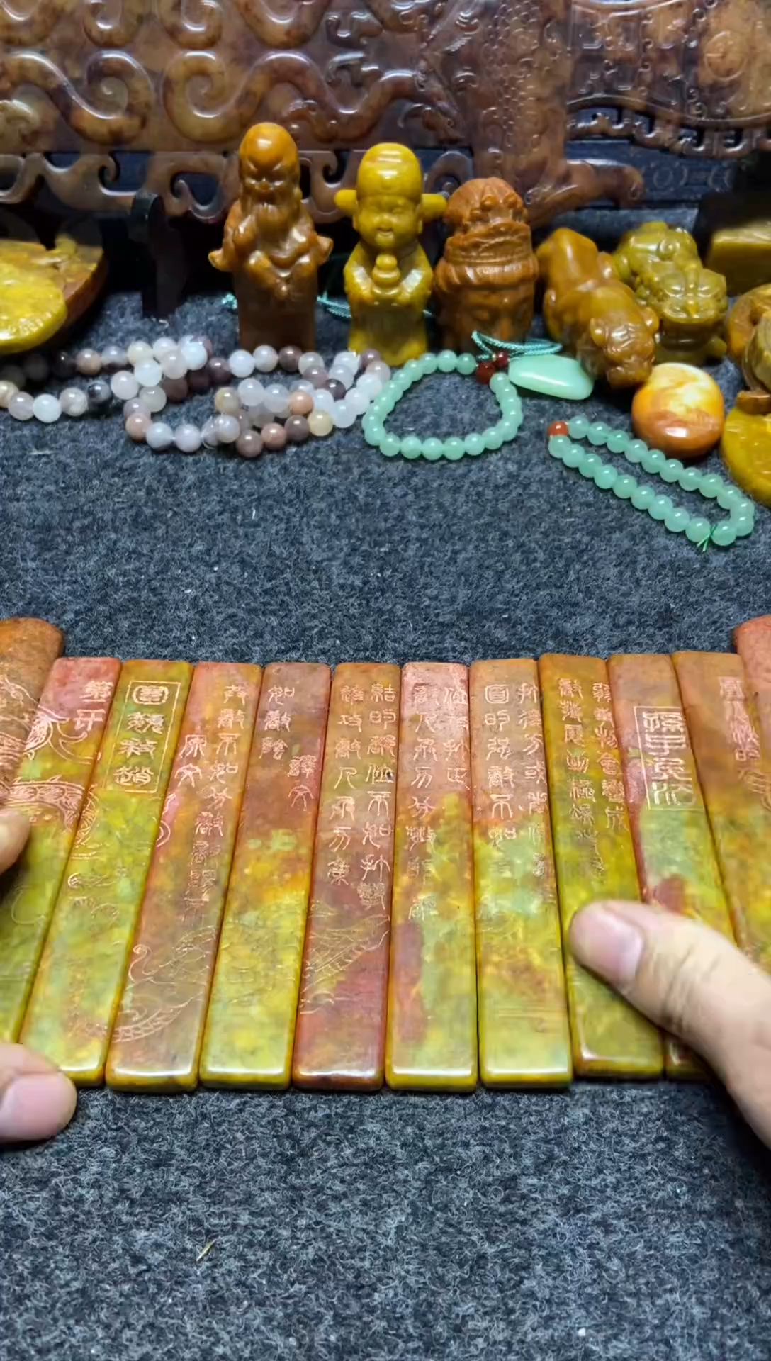 未镶嵌蛇纹石玉吊坠(不含链) 直播间专用链接