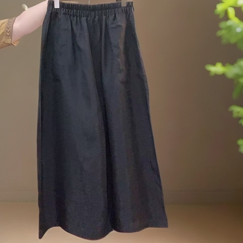 8031-静雅-双面穿新中式龟纹国风时尚薄款休闲裤