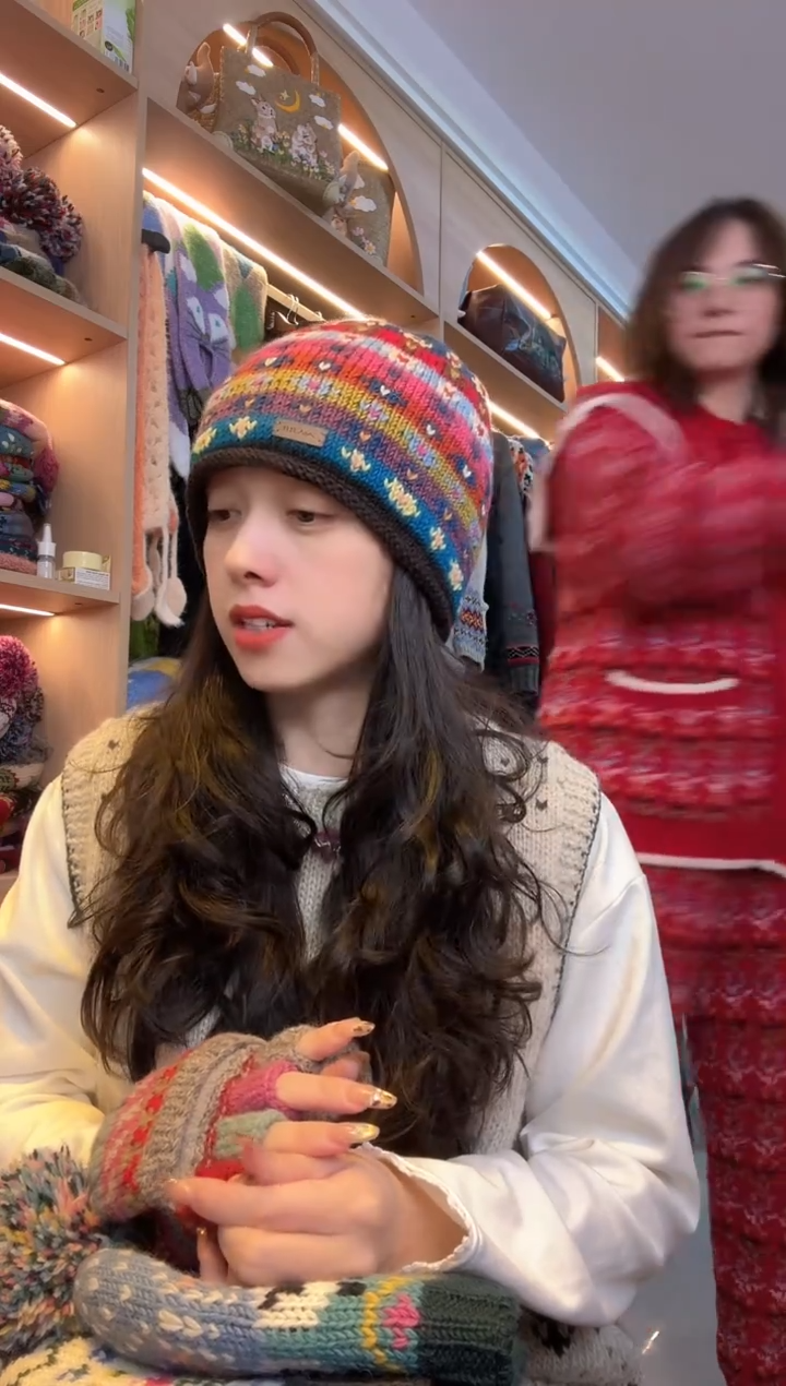 羊毛一*美利奴深色冷帽