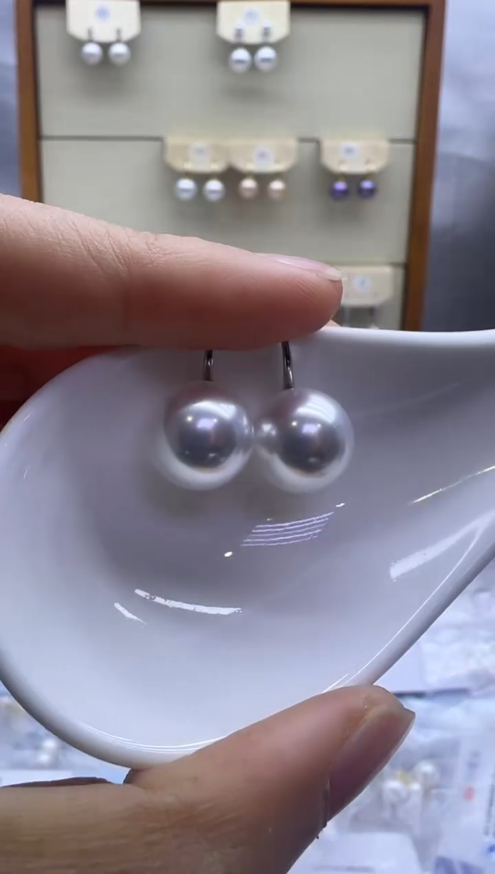 未镶嵌耳饰淡水珍珠243