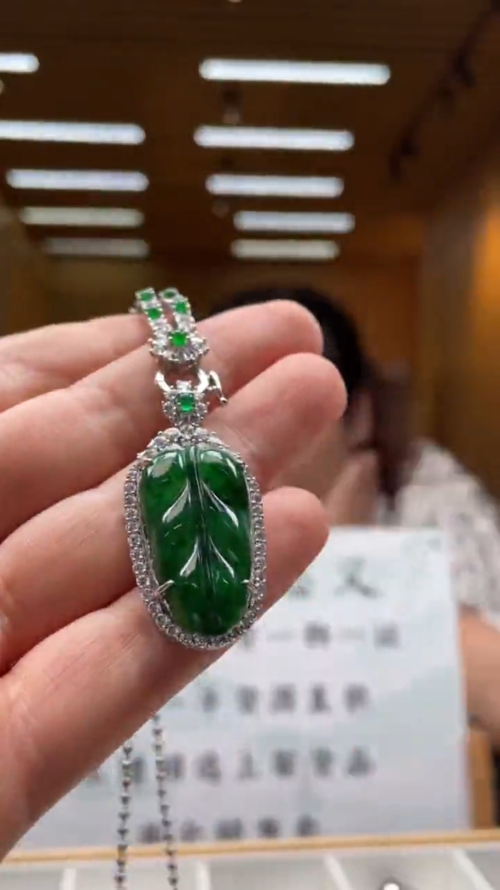 【闪购商品】翡翠未镶嵌颈饰********184