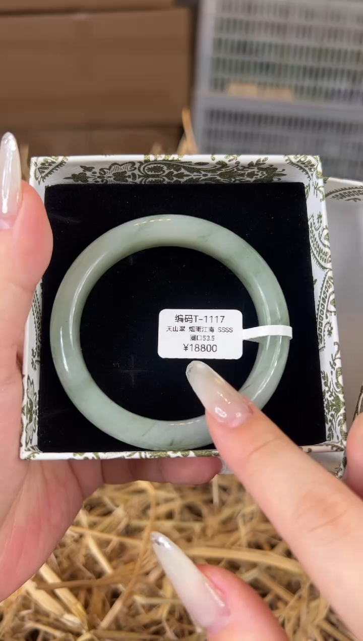 未镶嵌手镯石英质玉T117