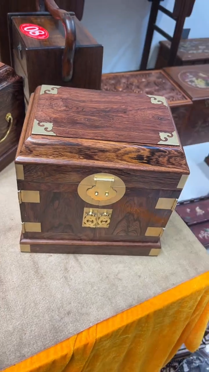 【闪购商品】贡木黄花梨素面官箱