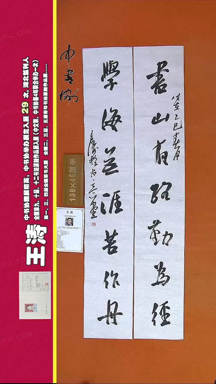 【闪购商品】书法192E王涛书法作品