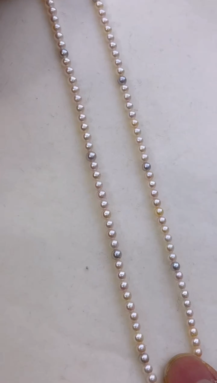 【闪购商品】海水珍珠项链未镶嵌152 3-4mm