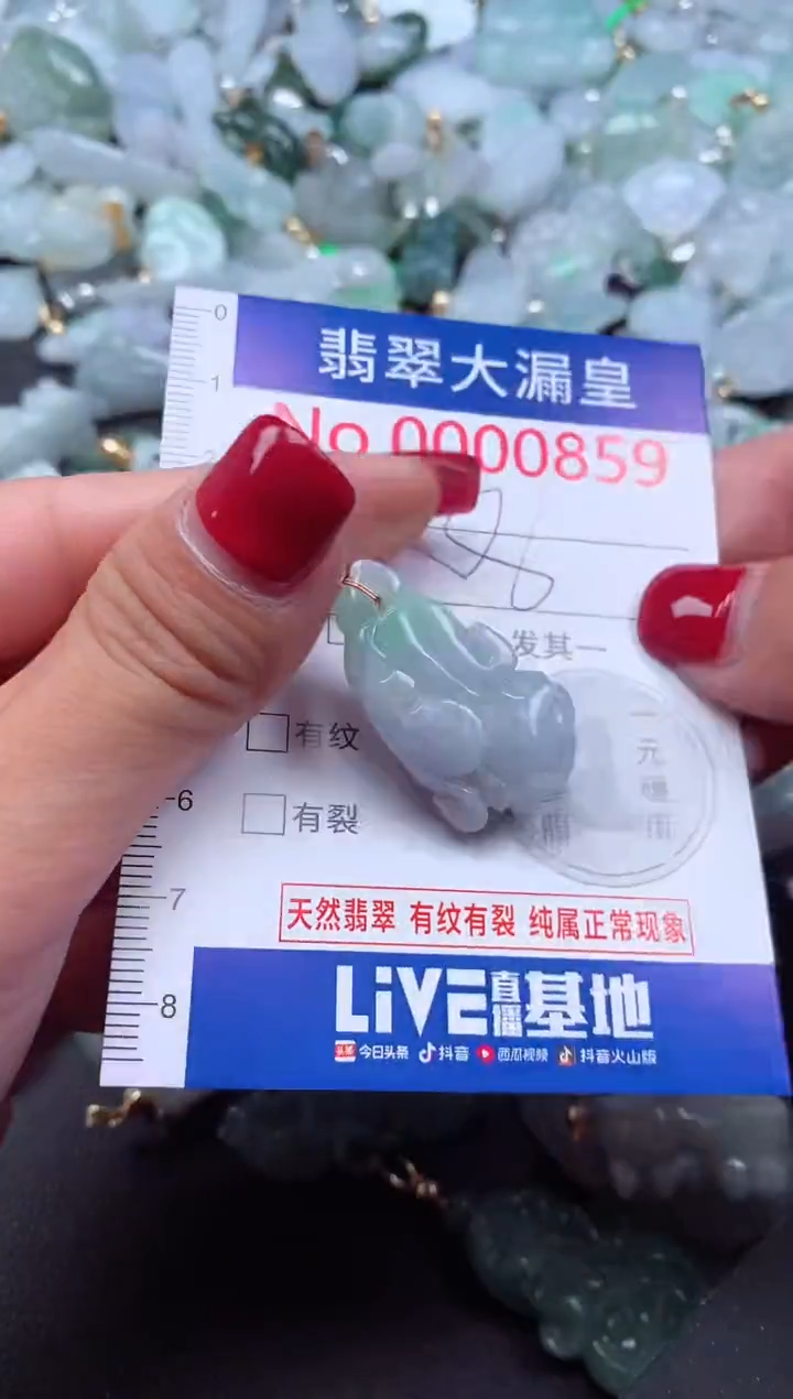 颈饰未镶嵌翡翠859