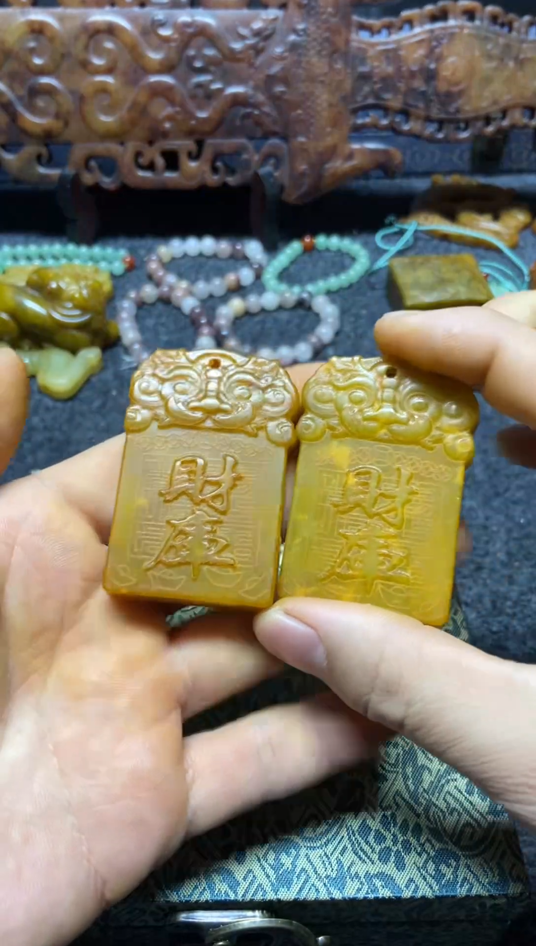 未镶嵌蛇纹石玉吊坠(不含链)玉溯阁直播间专用链接