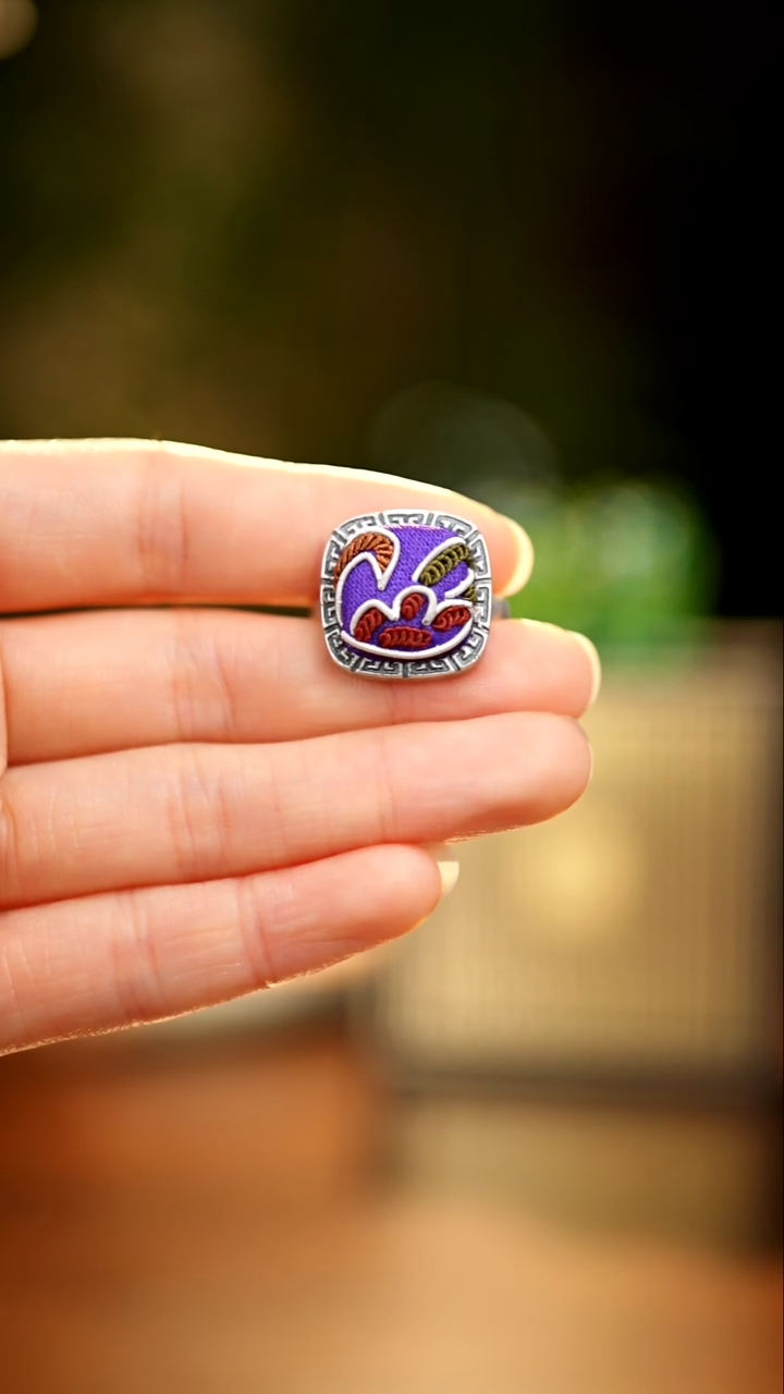 刺绣私人定制苗族手工A893