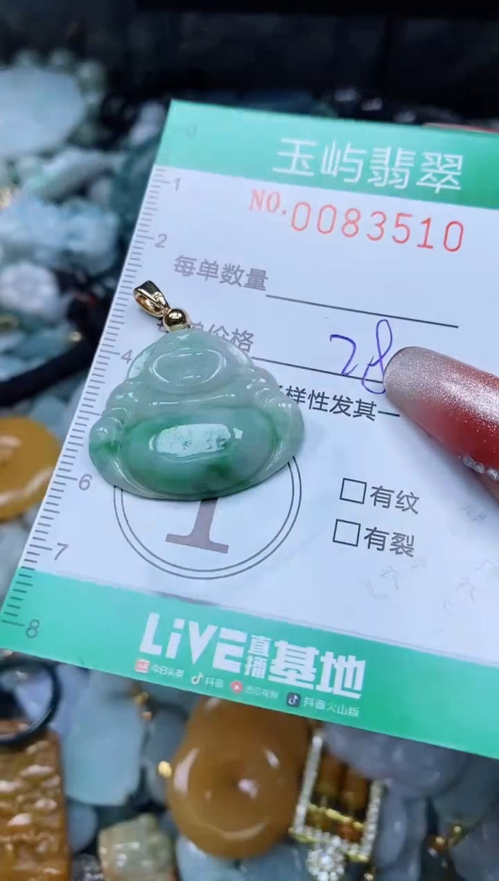 【闪购商品】翡翠颈饰未镶嵌闪购0083510