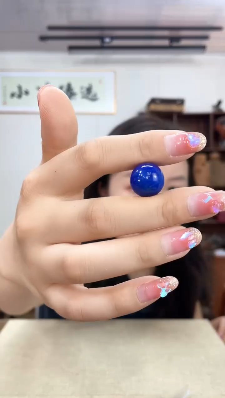 乌木类端景台496青青时1.5单颗珠子木木木