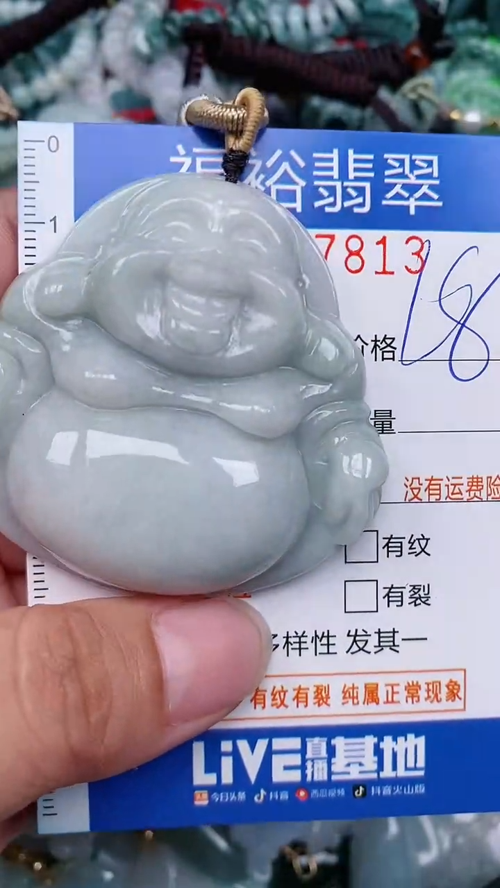 翡翠未镶嵌颈饰...0007813