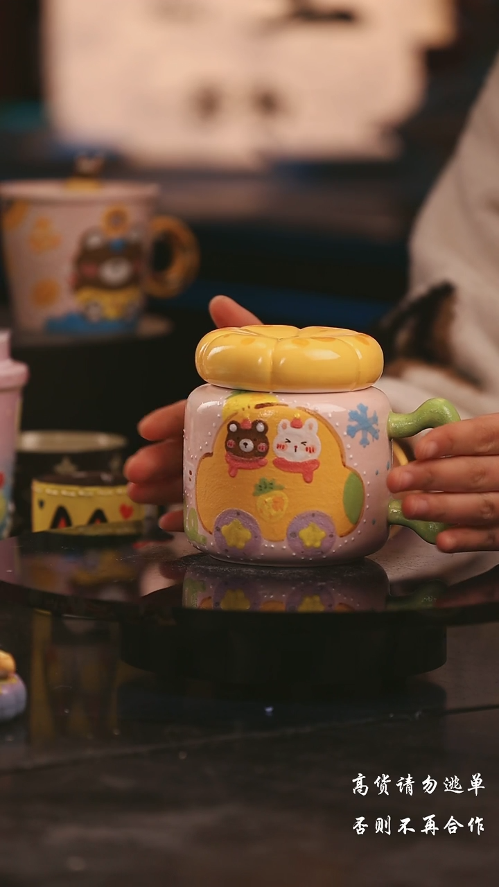 陶瓷景德镇可爱设计师款陶瓷 