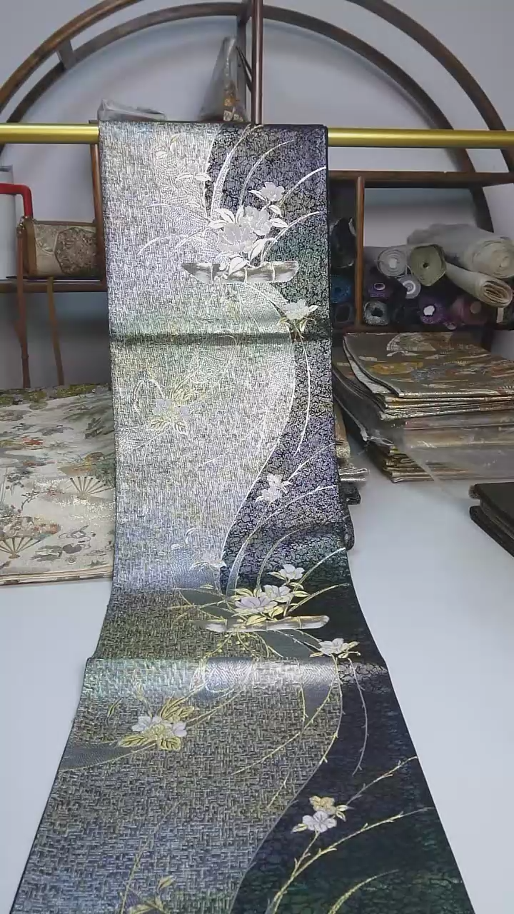 【闪购商品】织绣39西阵织六通花卉