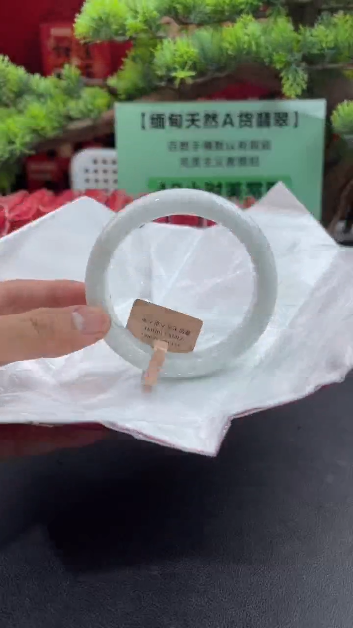 【闪购商品】翡翠手镯未镶嵌翡翠手镯（微瑕）9