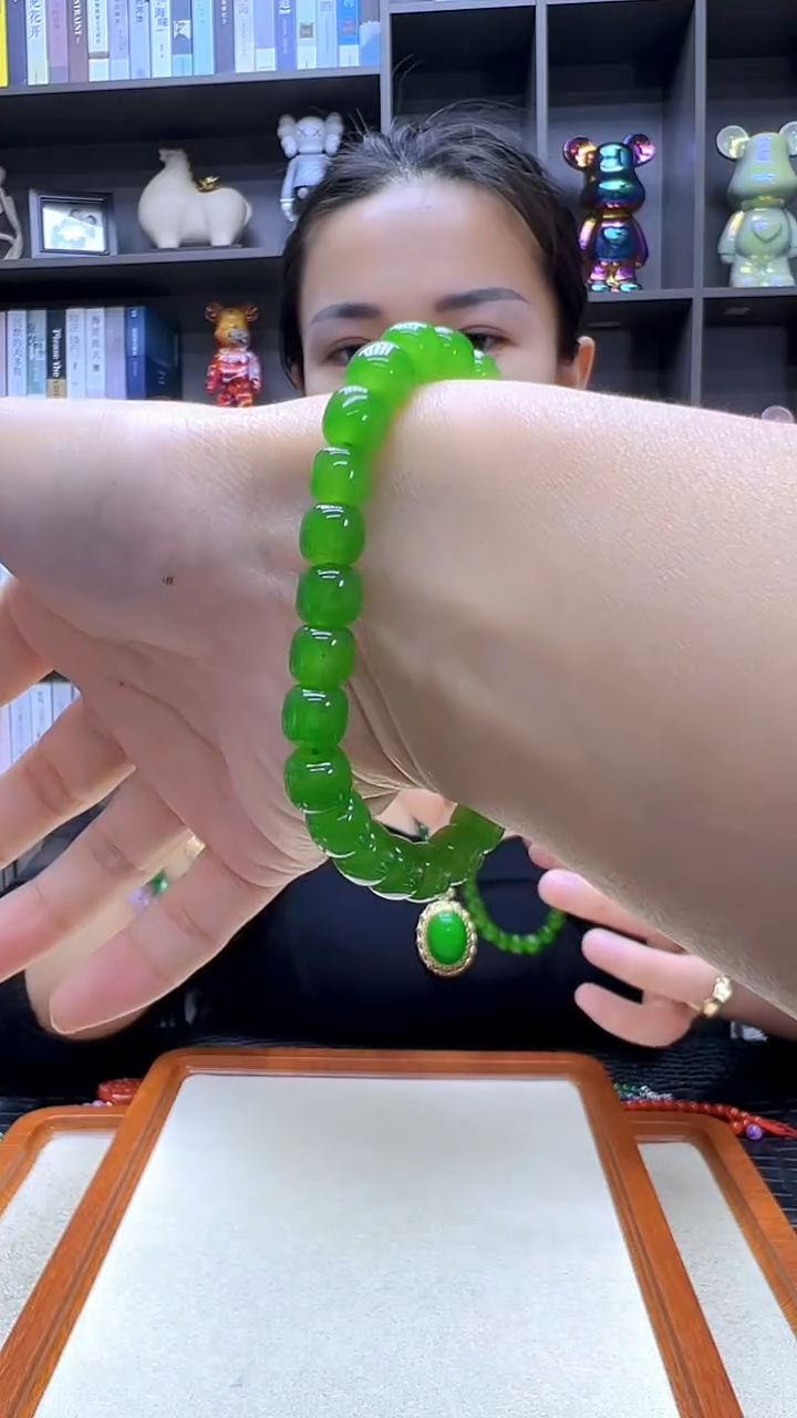 和田玉未镶嵌颈饰丹丹diy劲饰