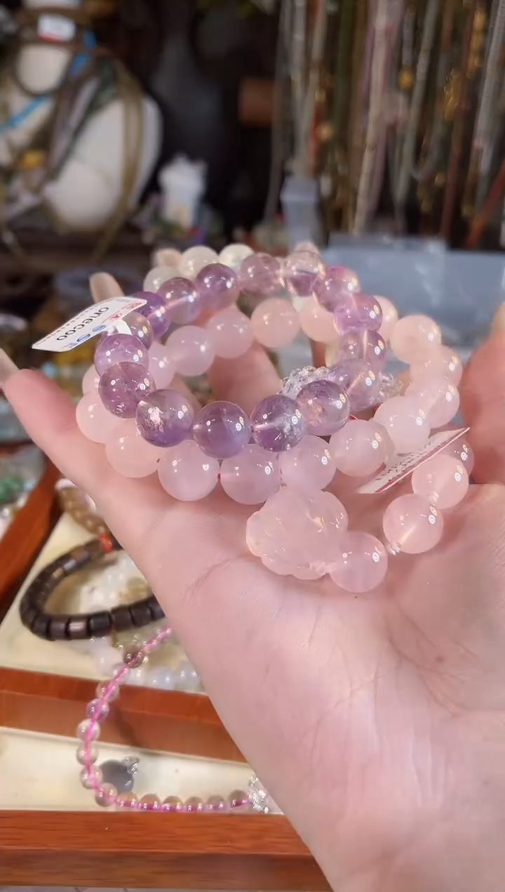 【闪购商品】水晶手链未镶嵌多样性发货其一