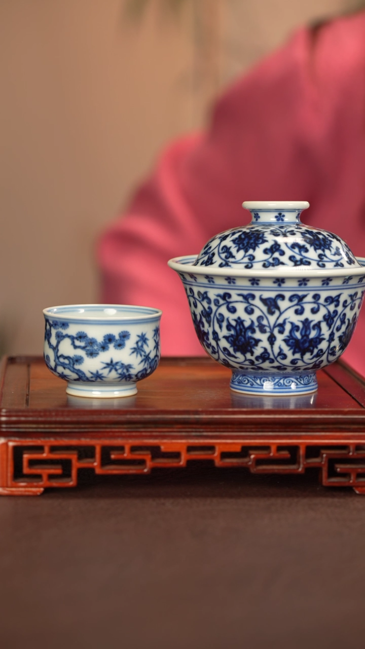 【闪购商品】杯子刘建锋窑景德镇手工手绘陶瓷