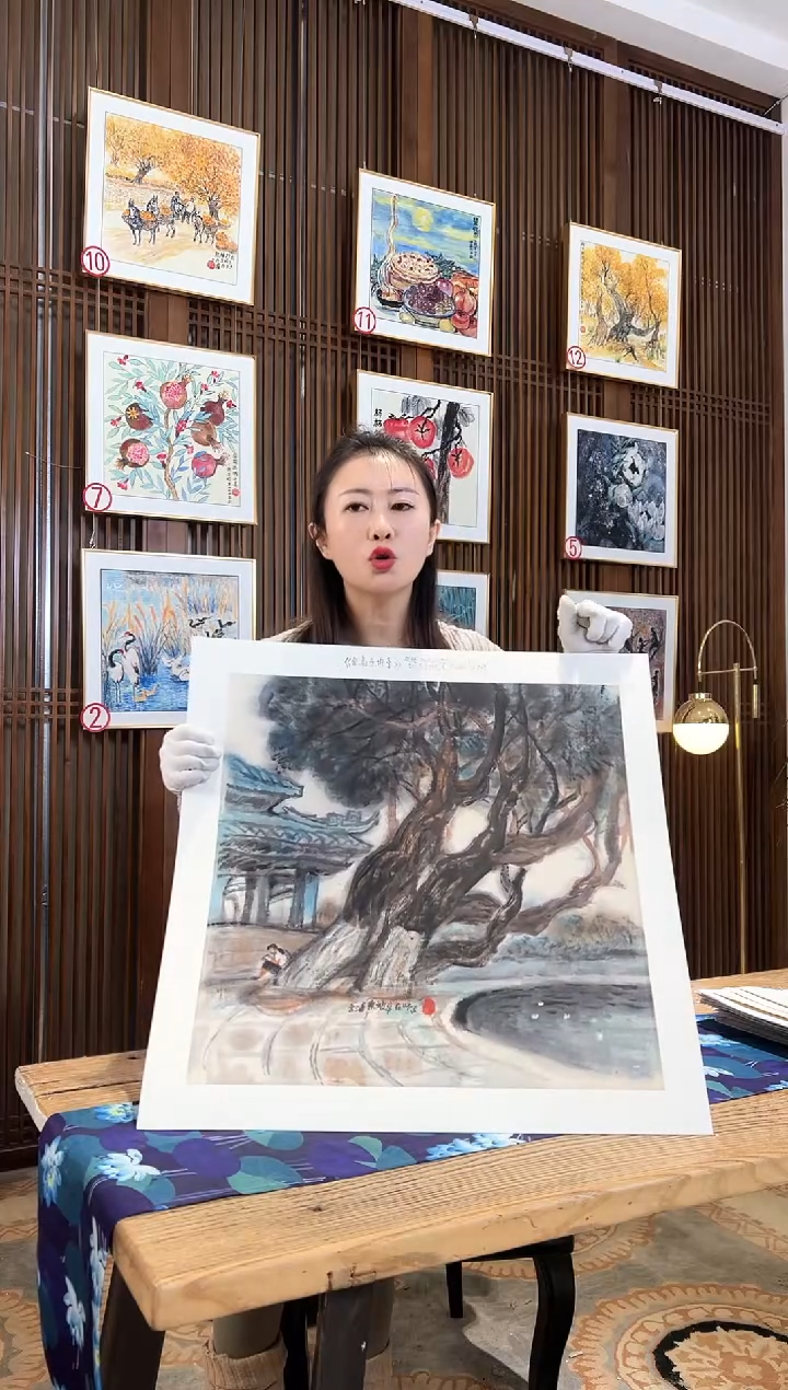 版画版画耿玉琨名章限量版画S