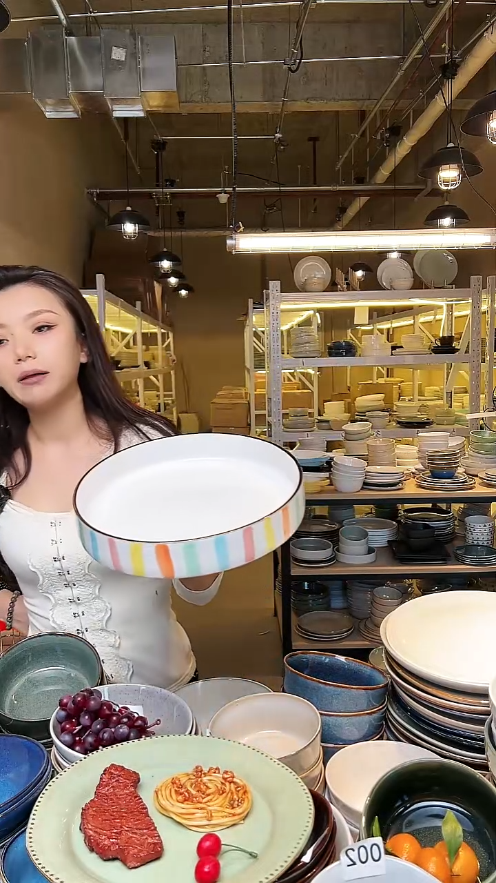 瓷158外贸尾货窑变釉下彩默认微瑕