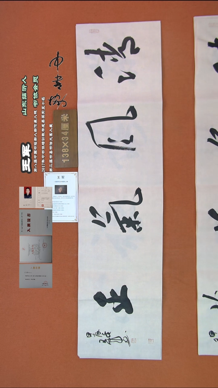 【闪购商品】书法160王军书法作品