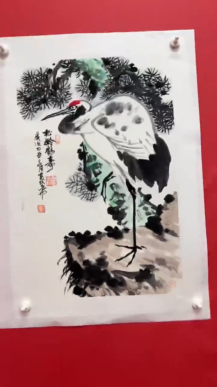 国画孟宪岱手绘国画