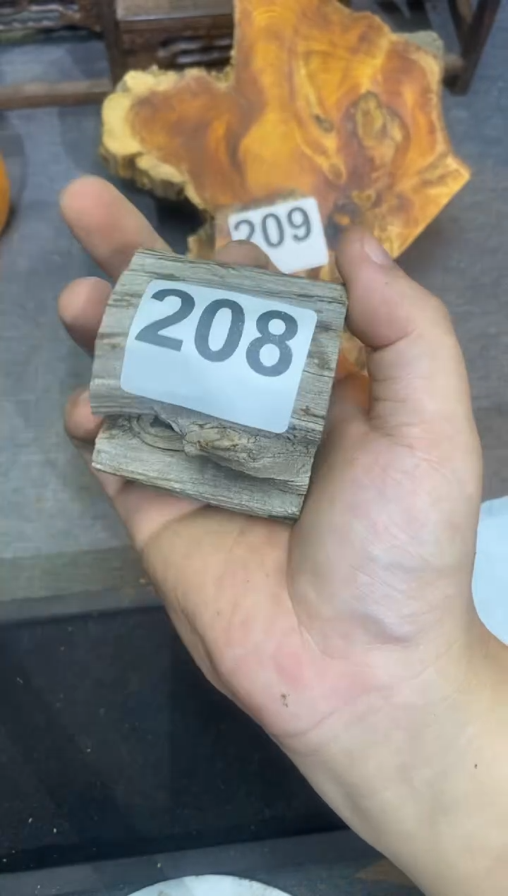 柏木（崖柏）太行陈化崖柏切片一块（津诚林）