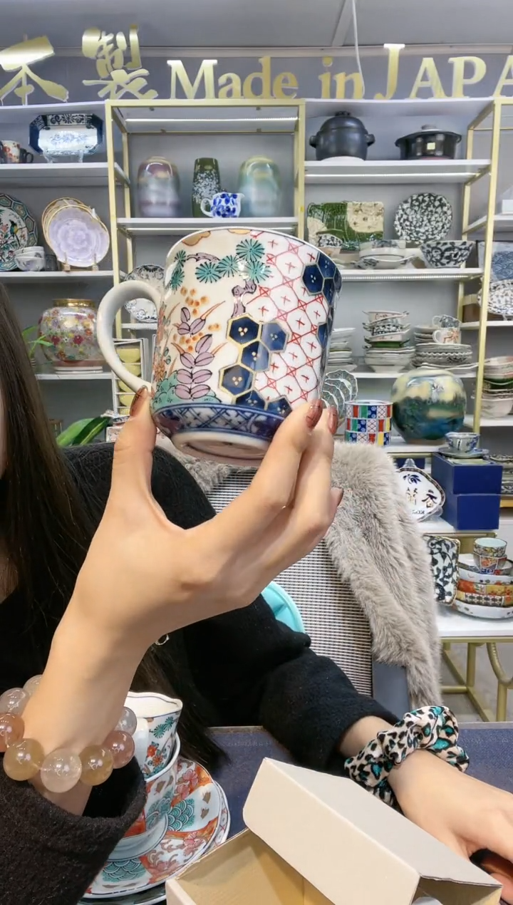【闪购商品】碗春色满园马克杯一只装