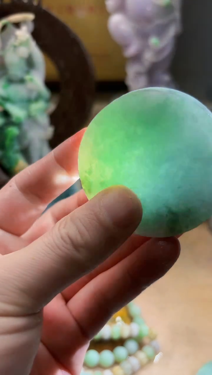 未镶嵌挂件翡翠A货张优9306