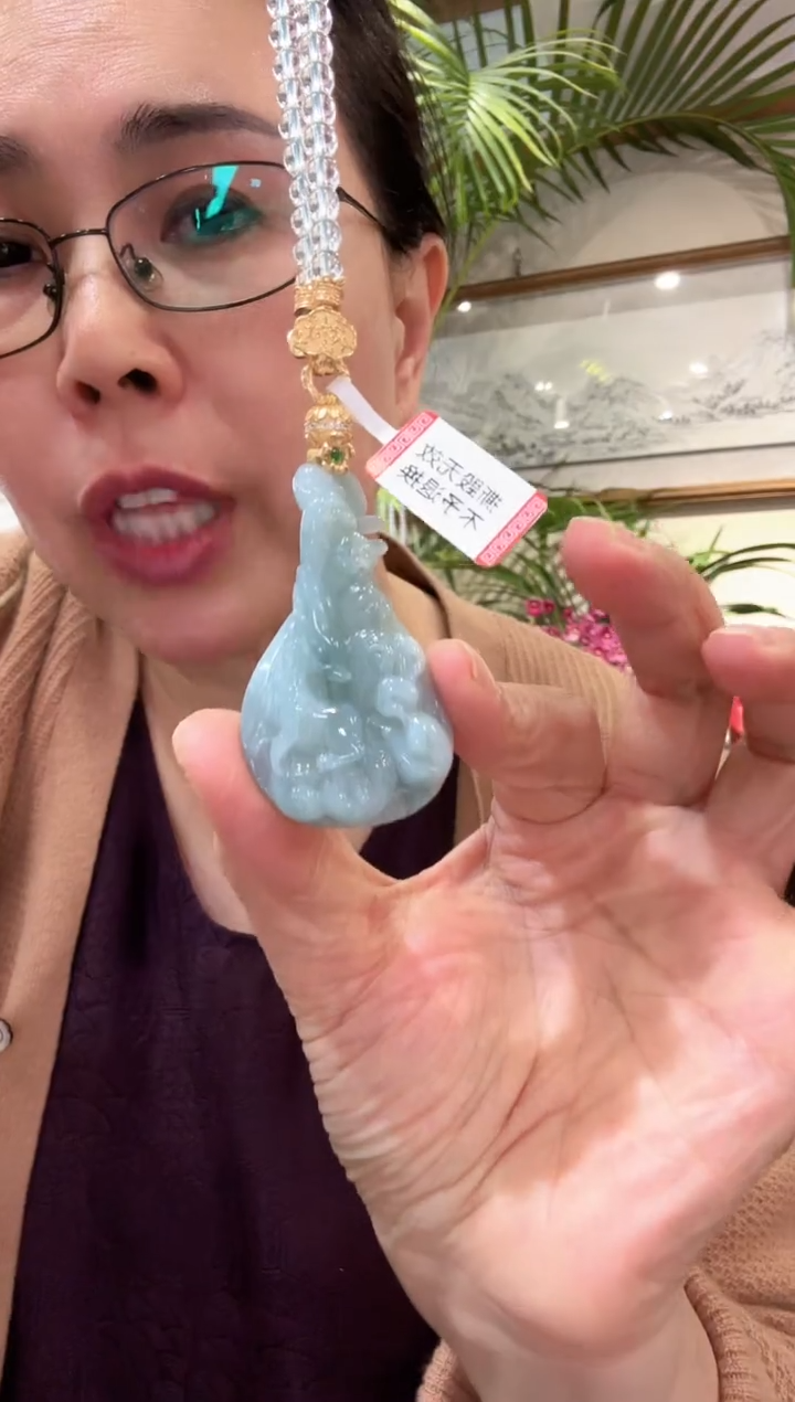 【闪购商品】翡翠颈饰未镶嵌国风