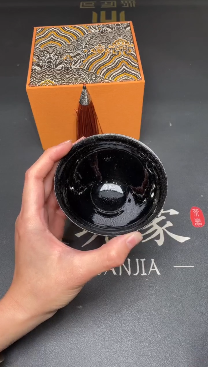 茶盏151@@建窑建盏主人杯（外仓）