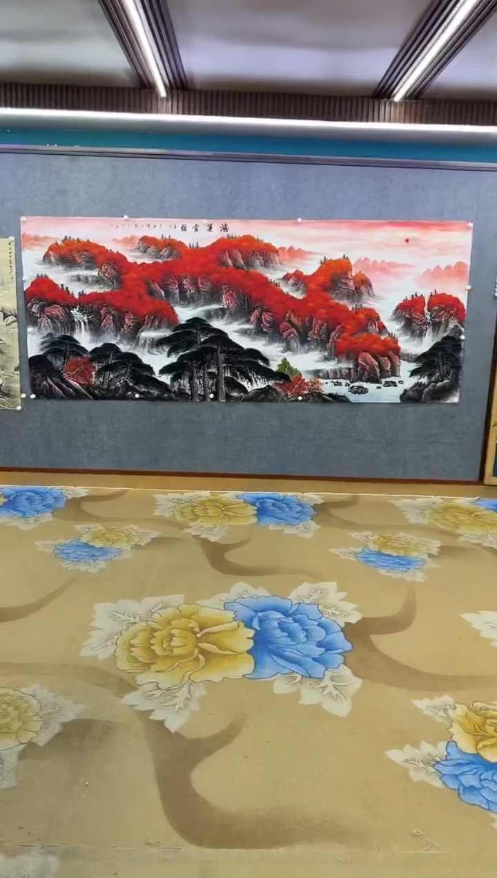 【闪购商品】绘画绘画Y-刘雪红-大丈二-山水画