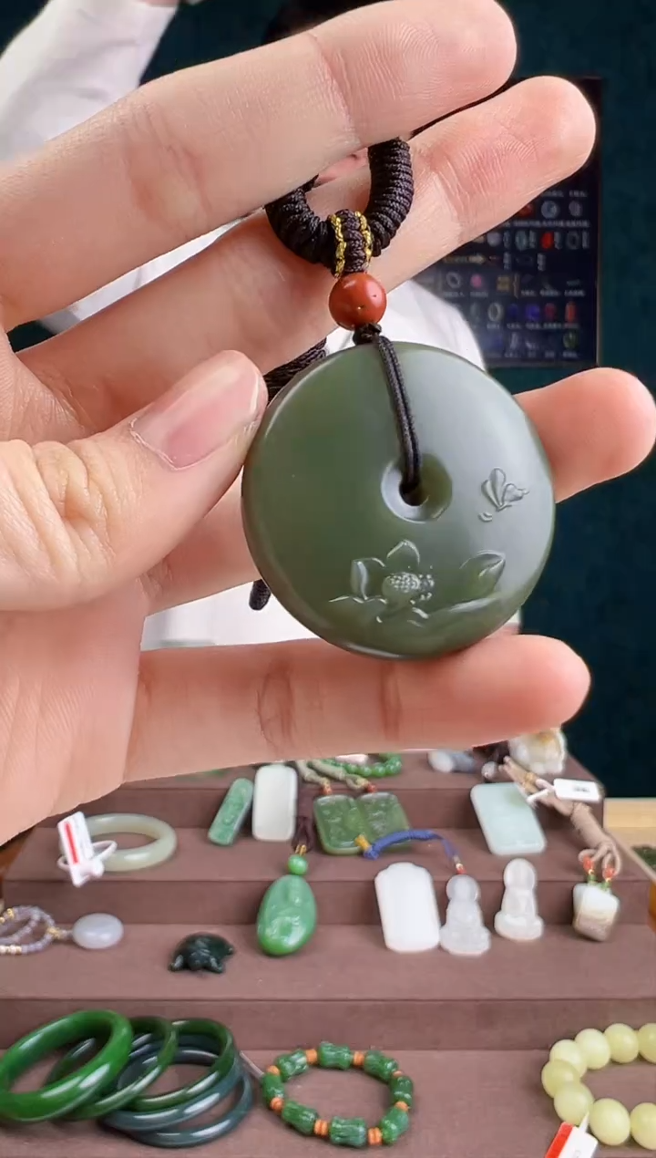 【闪购商品】和田玉颈饰未镶嵌ZZ 拍一发一 多样性发货