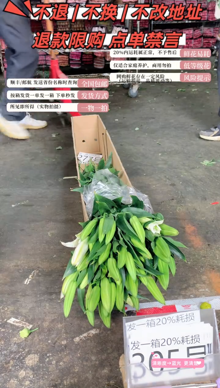 305号♥含20%耗损发一箱
