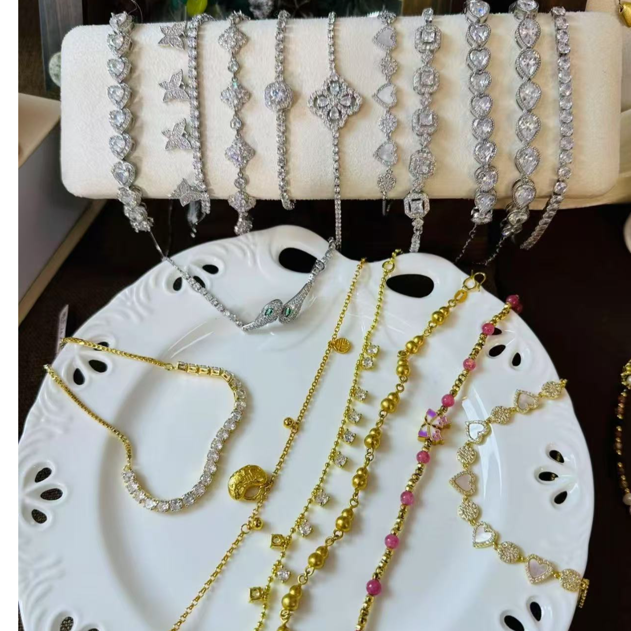 铜合金项链  51--100项链手链轻奢高货时尚