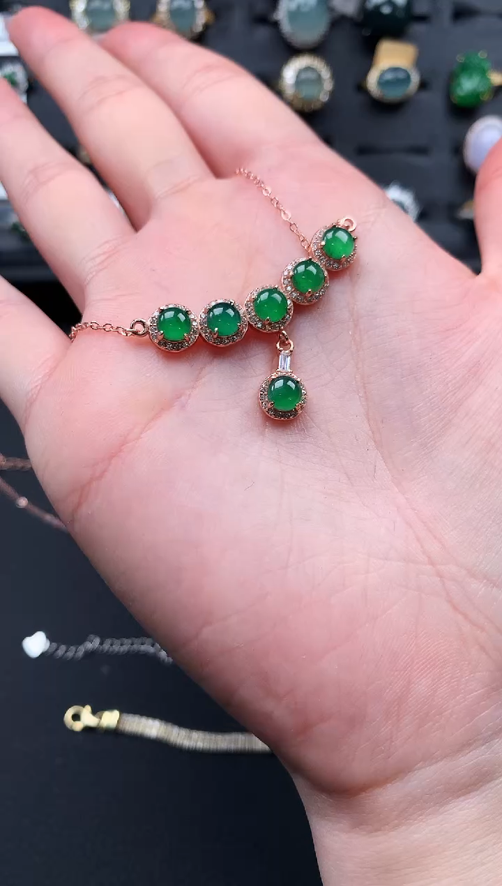 【闪购商品】翡翠戒指银S925镶嵌5653141