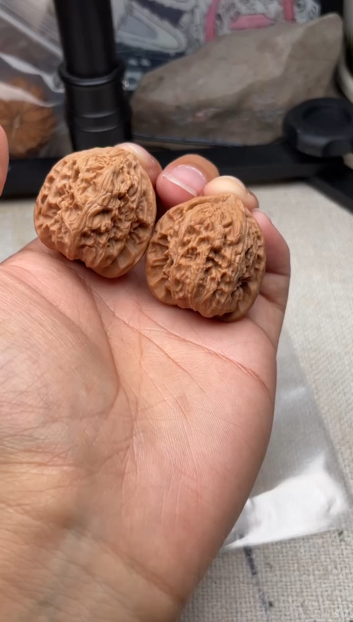 把件文玩核桃与**定1203-与否决定-三角白